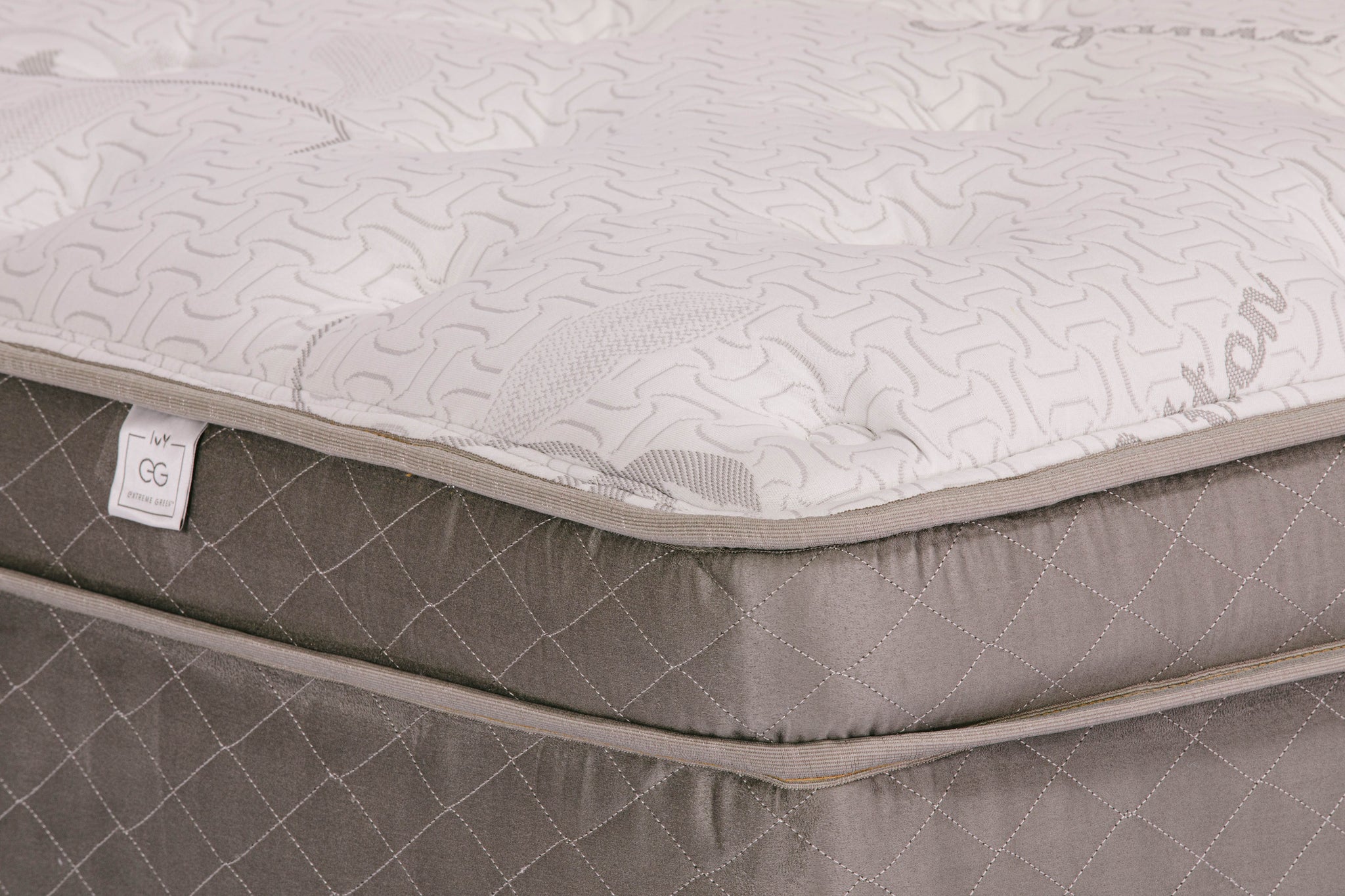 The Bella - Euro Top | Green Mattress | Ivy Extreme Green - PJs Sleep Company | Luxury Organic Mattresses & Bedding